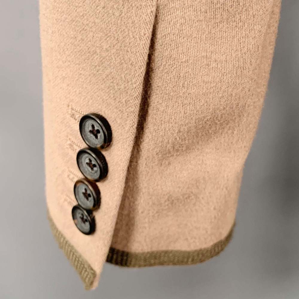 MARC by MARC JACOBS Taupe Moleskin Cotton Notch Lapel Sport Coat - Picture 5 of 8